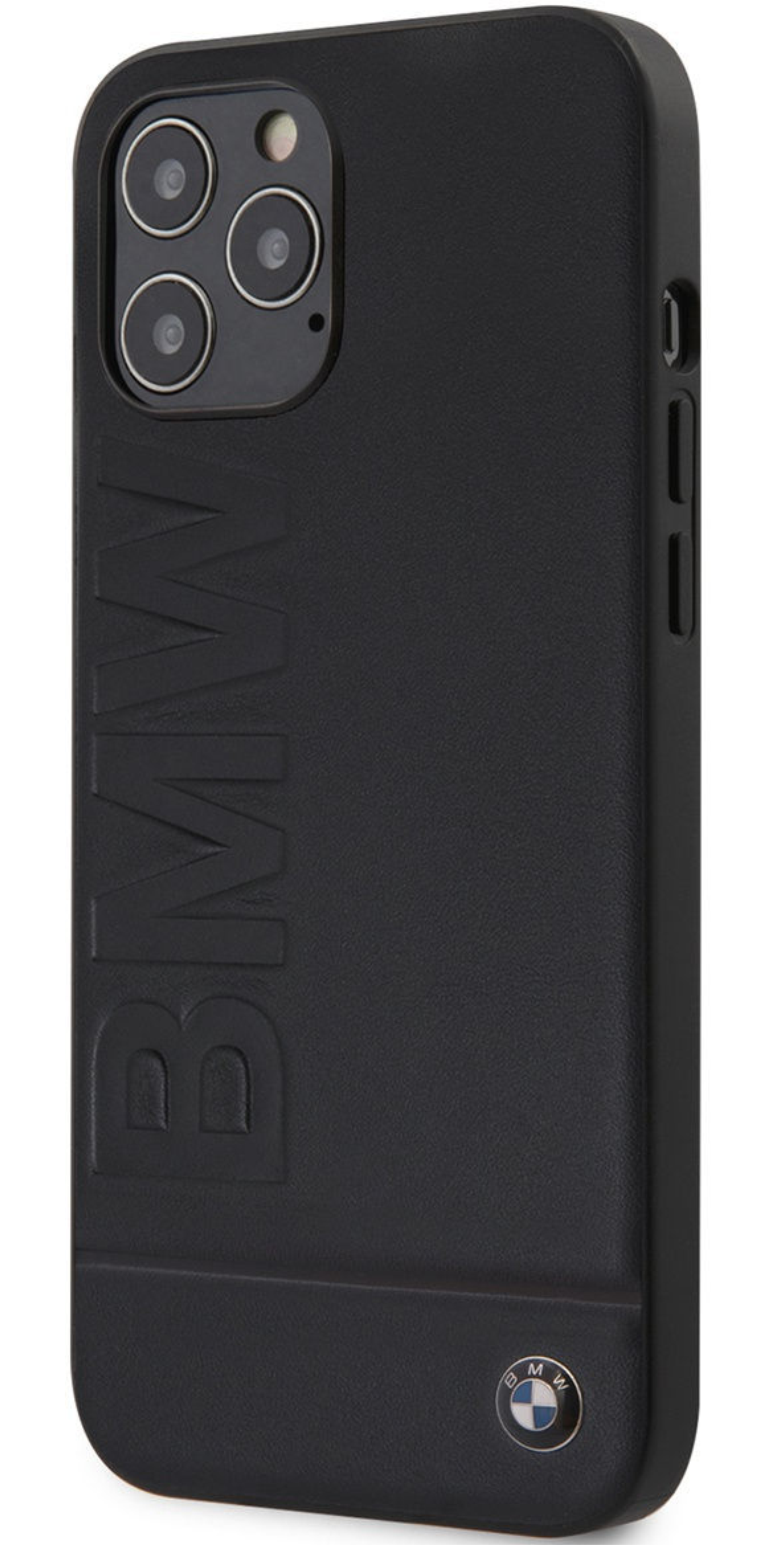 Купить Чехол BMW для iPhone 12 Pro Max Signature Genuine leather Logo  imprint Hard Navy в Новороссийске - 100% низкая цена!